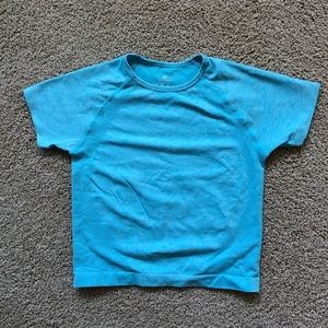 NVGTN Cyan Seamless Crop top